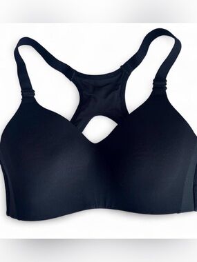 Avia Black Sports Bra Athletic Activewear Workout Top